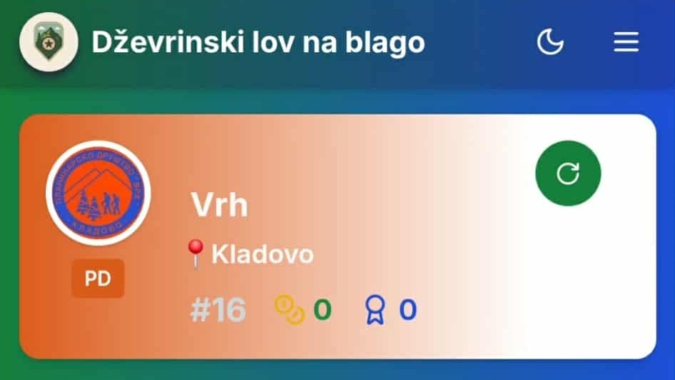 PWA Hiking Competition App used on Regional Hiking Action - Scan QR Codes on trail and get badges and points with realtime data, notifications and offline mode sync