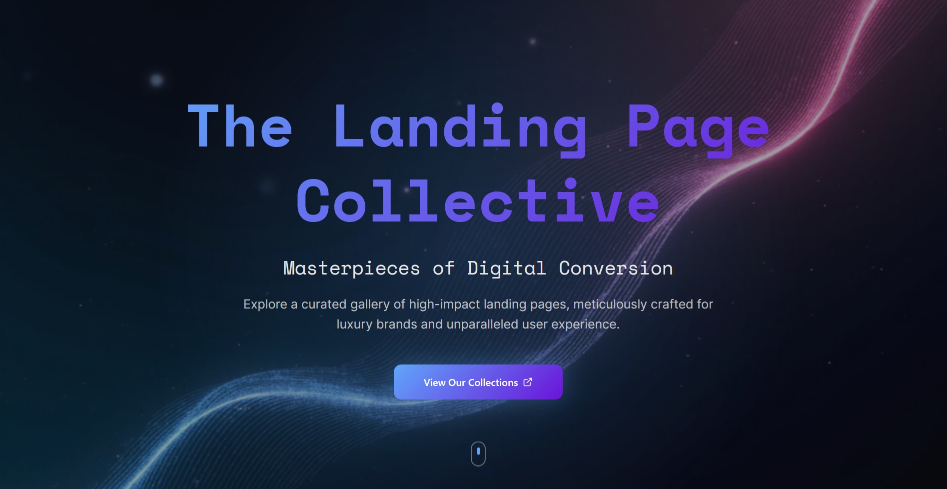 The Landing Page Collection Showcase made with Next.js, shadcn/ui, Tailwind and TypeScript
